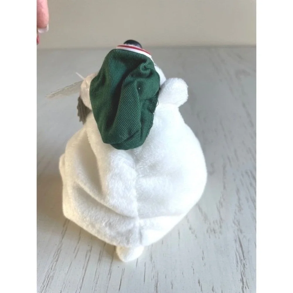 Coca Cola Collectible Bean Bag Plush Set Polar Bear Reindeer Walrus Hippo 4 Pack